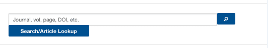 BEFORE: Search box in the mobile navigation. This one makes it much easier to identify the modal button.